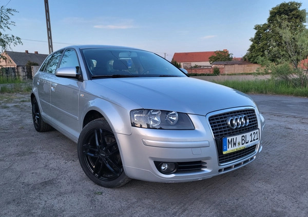 Audi A3 cena 17900 przebieg: 155000, rok produkcji 2005 z Gogolin małe 379